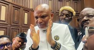 FHC Abuja Convicts Nnamdi Kanu on Multiple Terrorism Charges as Judgment Continues